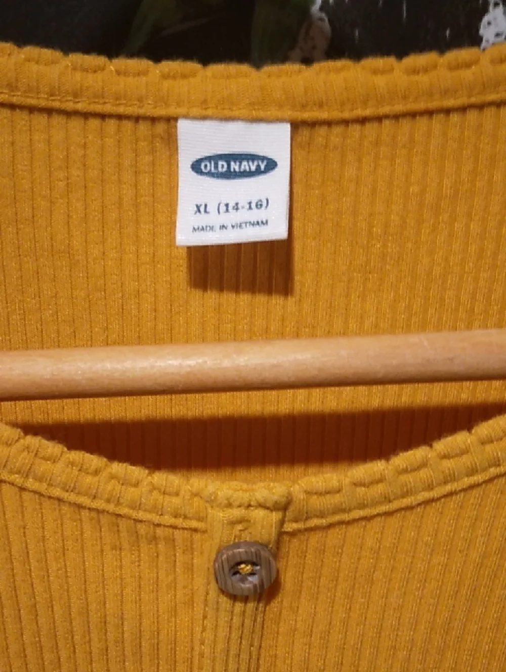 Girls Old Navy Ribbed Short Sleeve Shirt